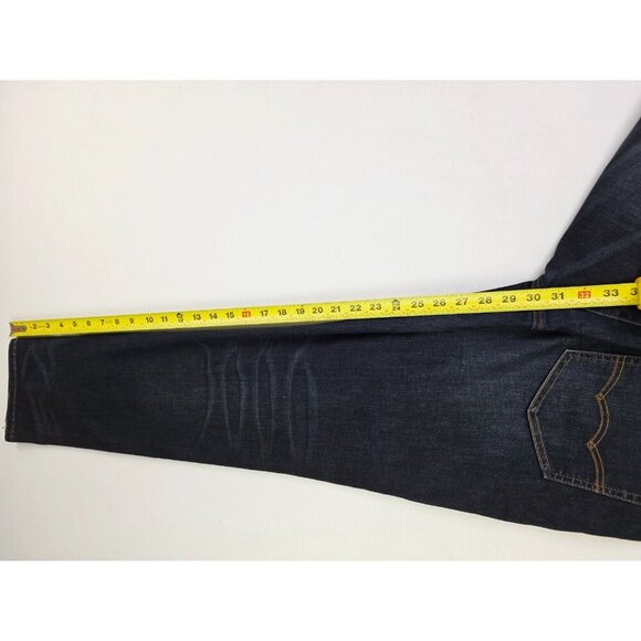 American Eagle Outfitters Size 36X30 Mens Extreme Flex Super Skinny Blue Jeans - Picture 2 of 12